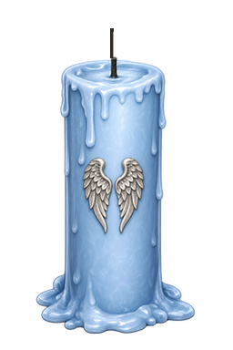 Himmelblaue Flügel