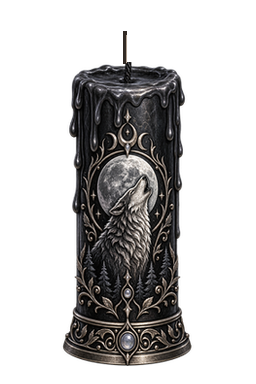 Schwarzer Wolf