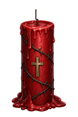 Rubinrotes Kreuz